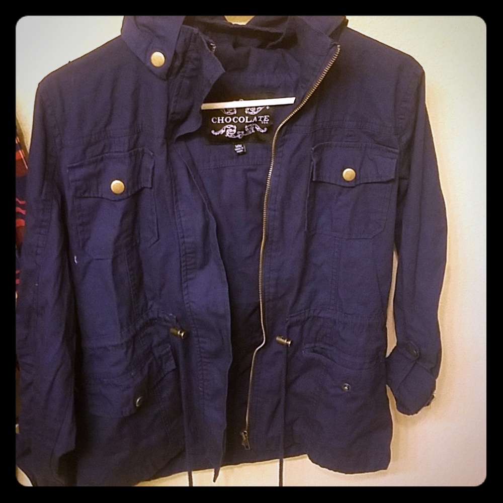 Navy blue jacket